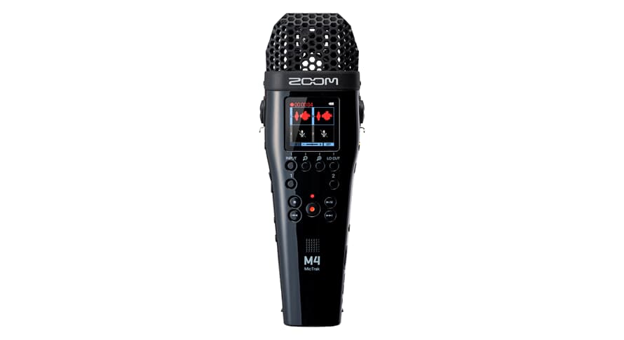 Zoom M4 MicTrak Registratore di campo e musicale a 4 canali