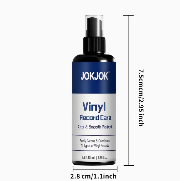 JOKJOK Spray per la Cura dei Dischi in Vinile