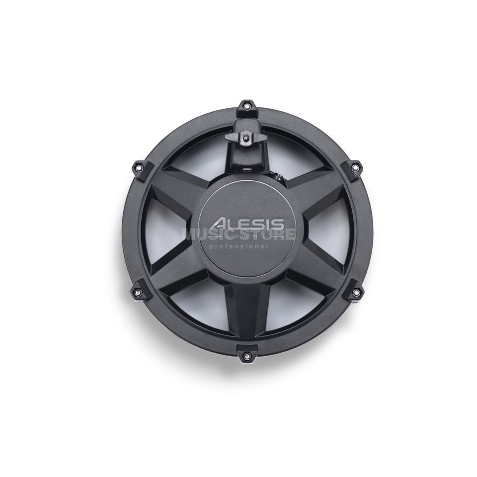Alesis Kit Nitro Max Batteria elettronica in otto pezzi con teste a rete e Bluetooth