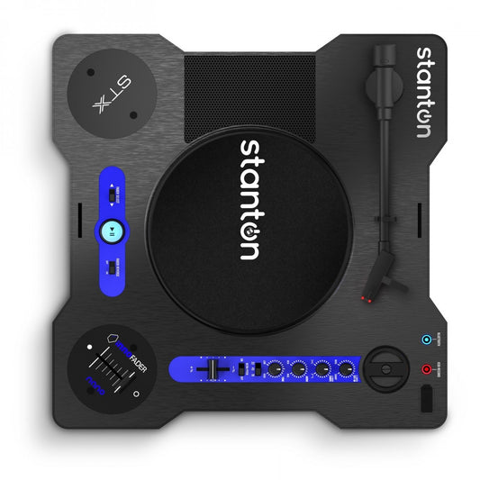 Stanton STX Giradischi portatile con Mini Innofader Nano Crossfader