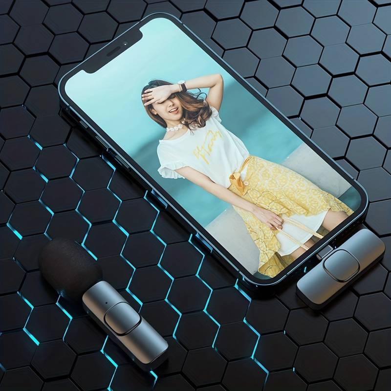 Microfono Lavalier Professionale Senza Fili