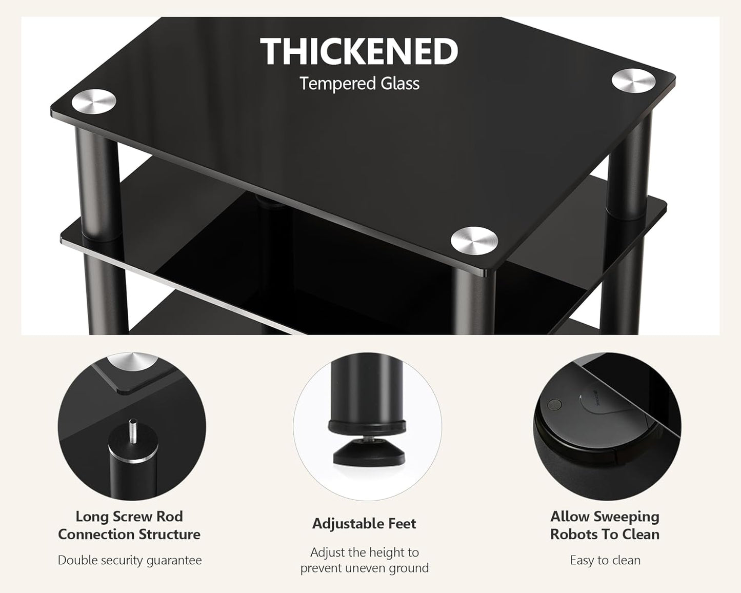 FITUEYES TV Rack HiFi