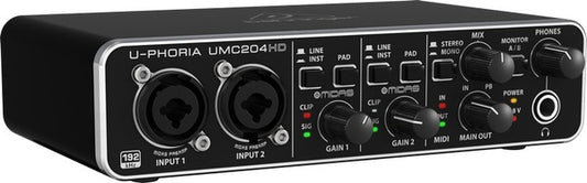Behringer UMC 204 HD  interfaccia USB Scheda Audio