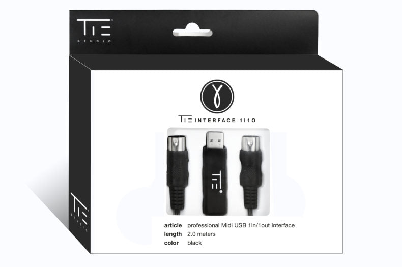 Tie Studio MIDI 1i1o Interface