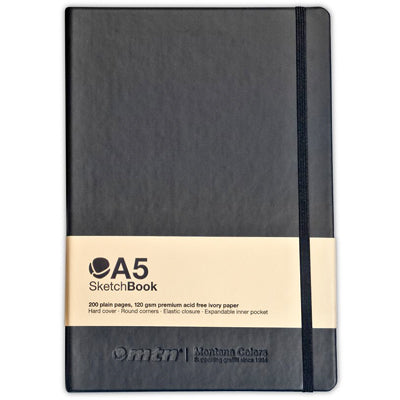 MTN SKETCHBOOK BLACKBOOK A5
