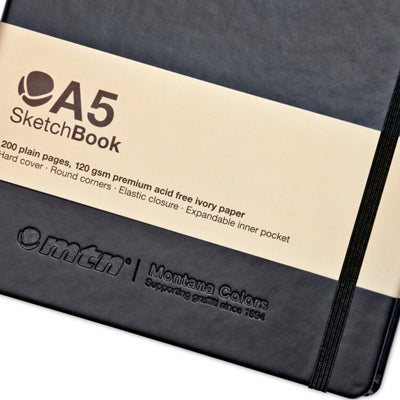 MTN SKETCHBOOK BLACKBOOK A5