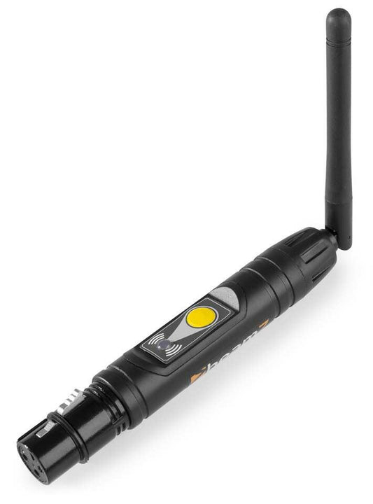 BeamZ Controllo dell'illuminazione BBP DMX senza fili Trasmettitore e ricevitore DMX