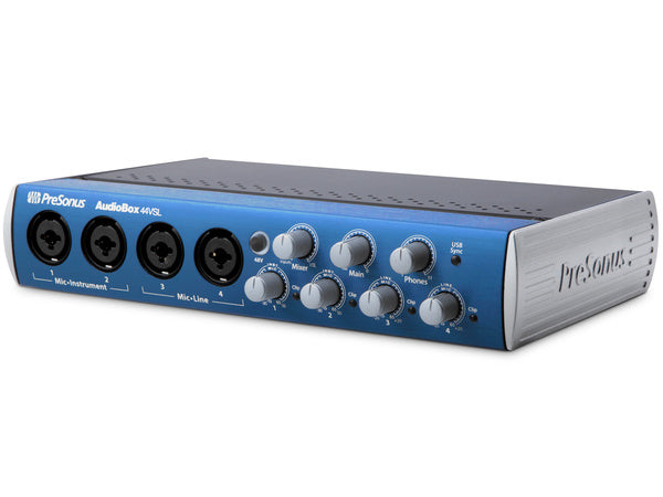 Interfaccia Audio USB PreSonus AudioBox 44 VSL 4x4 MIDI 96kHz