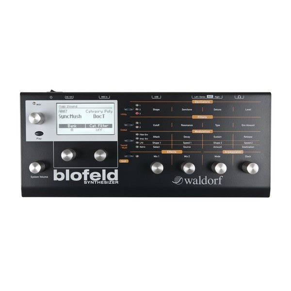 Waldorf Blofeld Desktop Bianco/Nero