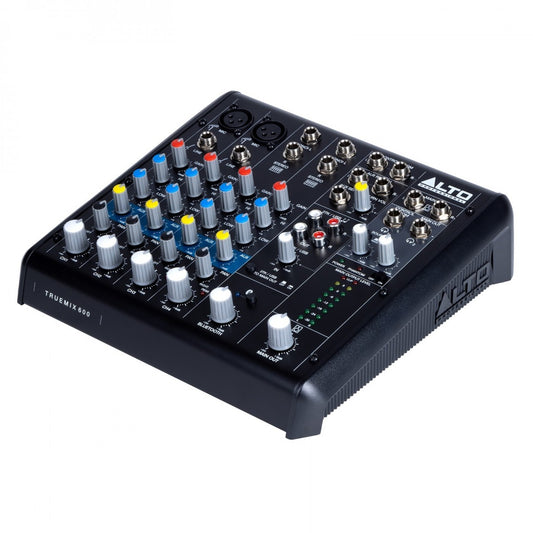 Alto TRUEMIX 600 Mixer analogico compatto a 6 canali con USB e Bluetooth
