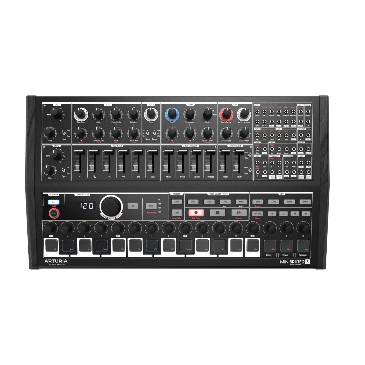 MiniBrute 2S Noir Sintetizzatore Analogico