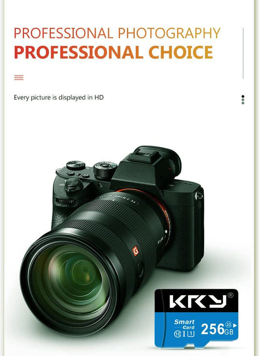 MicroSD KRY 256 GB + Adapter SD