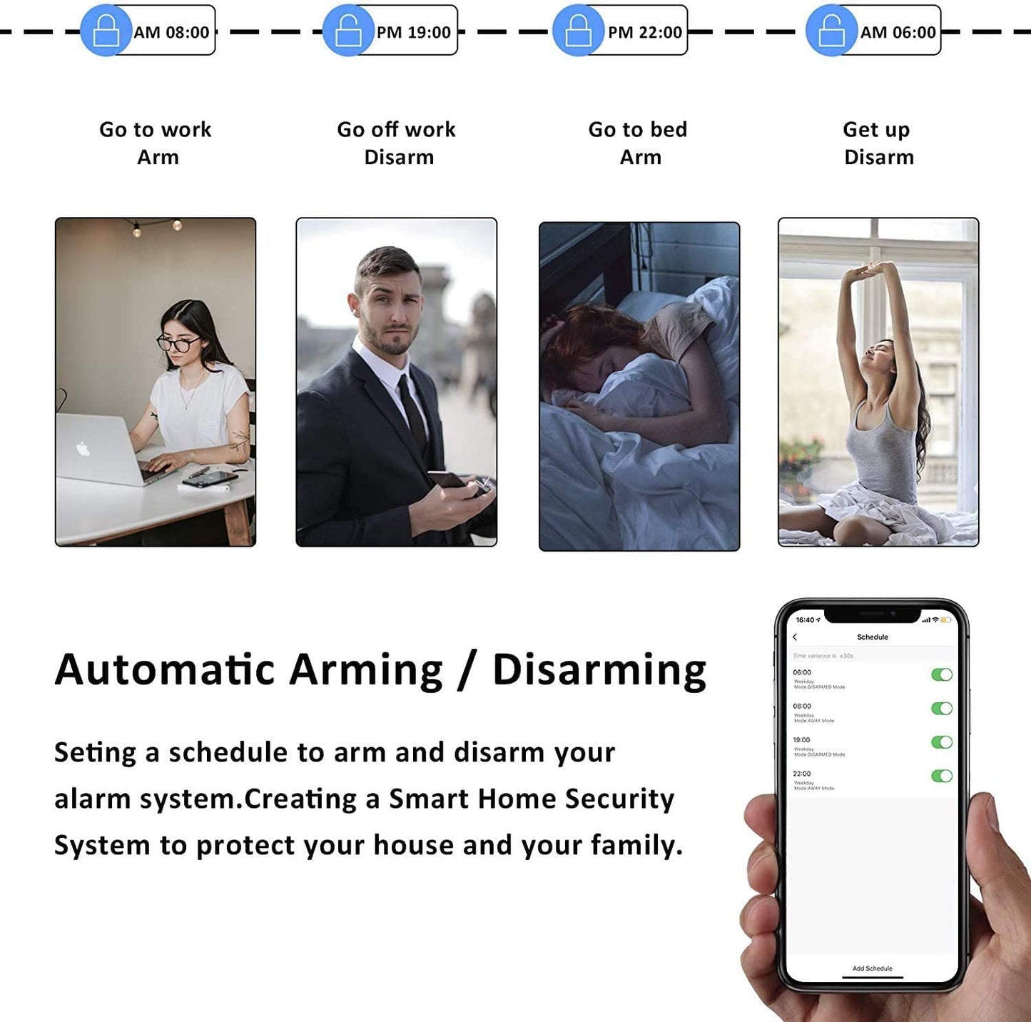 AGSHome Alarm Wireless Home Security