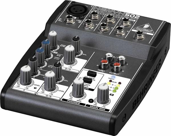 Mixer Regia Behringer Xenyx 502
