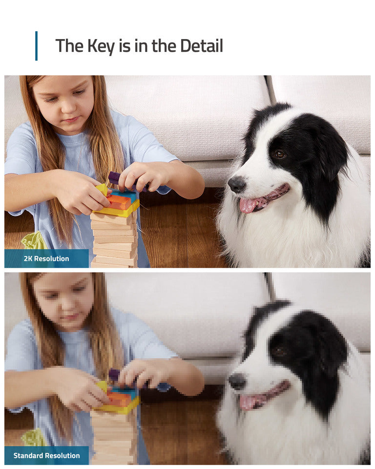 eufy Security Solo IndoorCam P24, 2K, Pan & Tilt, Indoor Security Camera