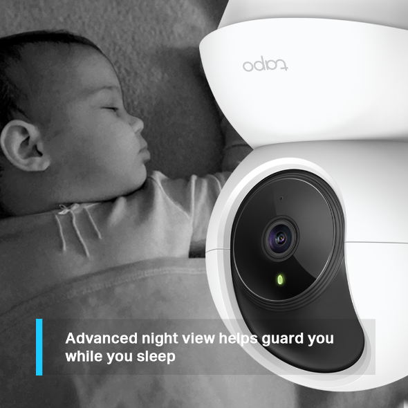 Tapo C200 Hot Telecamera di sorveglianza Pan/Tilt Wi-Fi con Storage Micro SD