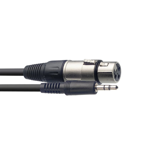 Cavo Female XLR to Stereo Mini Jack 1m - STAGG