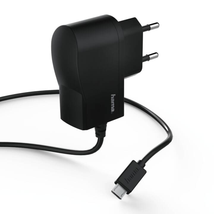 TRASFORMATORE AC ADAPTER EU SUPPLY POWER TO USB MICRO - IN 100-240V - OUT 5V DC / 1 A