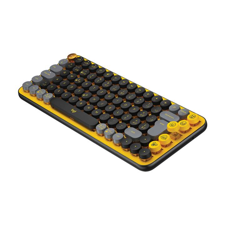 LOGITECH POP Keys (Bluetooth, Funk (RF), Schweiz, Kabellos)