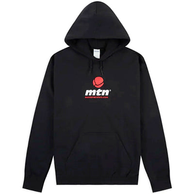 MONTANA COLORS HOODY MTN LOGO BLACK/WHITE/RED