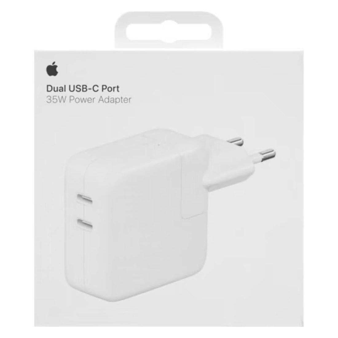 Apple MW2K3ZM/A Alimentatore USB-C 35 W Doppia Porta Bianco