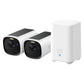 eufy E40 HomeBase 2 Telecamera Esterna 2K Solare 2x Bianco