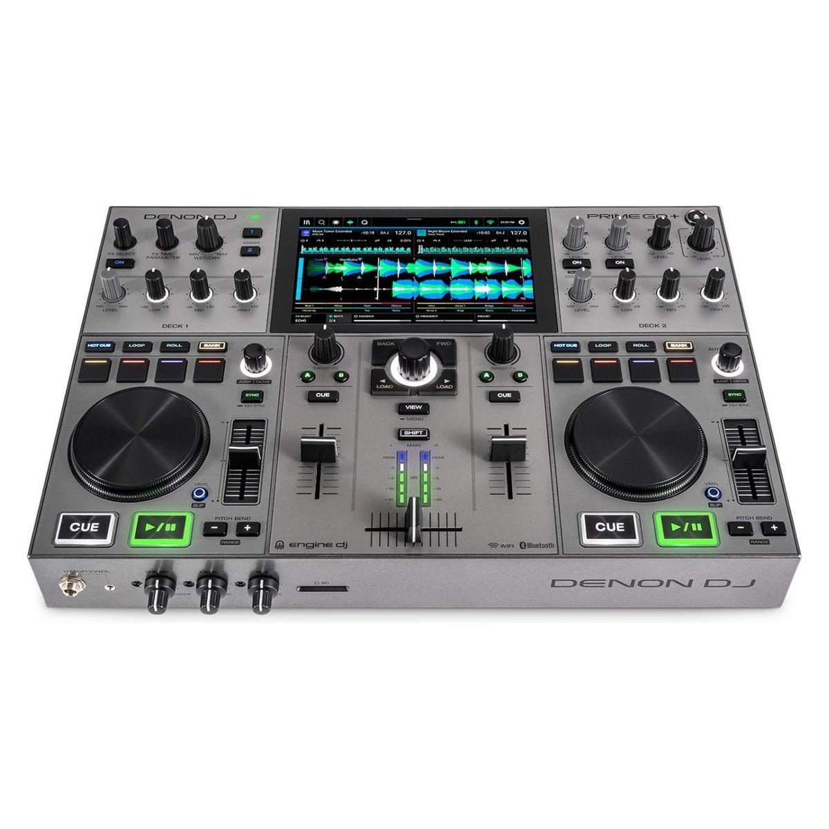 Denon DJ Prime GO+ Controller DJ Standalone Wi-Fi Argento