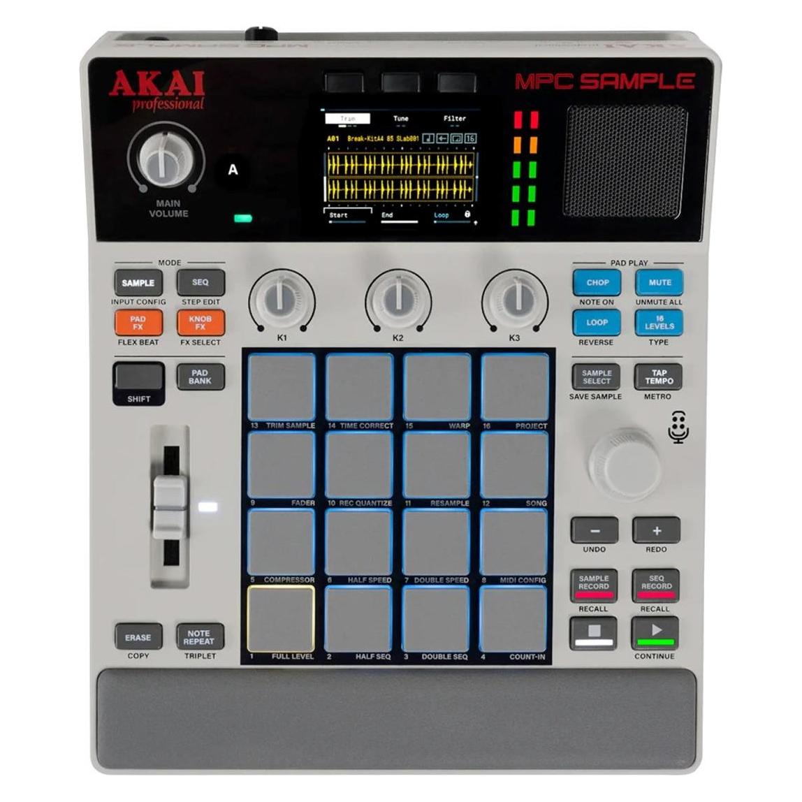 Akai MPC Sample Campionatore Sequencer Portatile Standalone Grigio