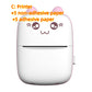 Mini Printer Portable Mini Bluetooth WiFi New Wrong Printer Mobile Phone Photo Title Note Hot Print Pocket Student Error Label Printer