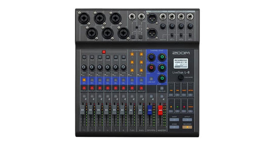 Zoom L-8 LiveTrak Registratore multitraccia