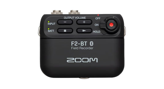 Zoom F2-BT Registratore da campo con Bluetooth e microfono lavalier