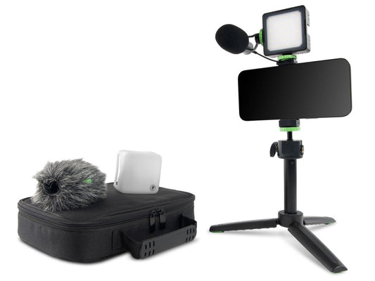 MACKIE EM-93MK - Kit microfono per telefono / fotocamera e luce LED