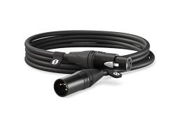 RODE XLR-3 Nero - Cavo per microfono, 3 m, nero