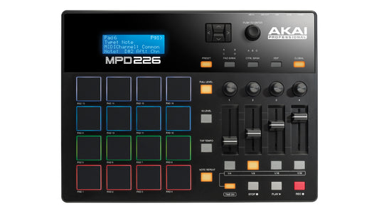 AKAI MPD226 Pad controller ricco di funzioni e altamente giocabile