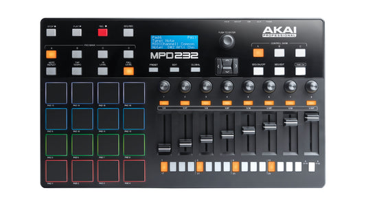 AKAI MPD232 Pad controller ricco di funzioni e altamente giocabile