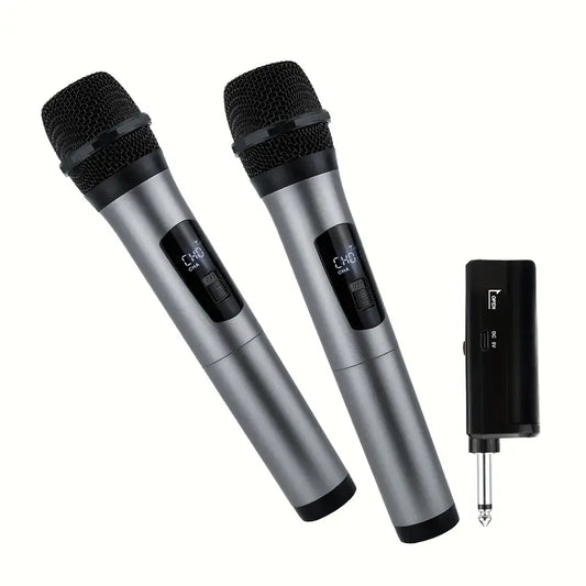 Heikuding  doppio Microfono per Karaoke Wireless