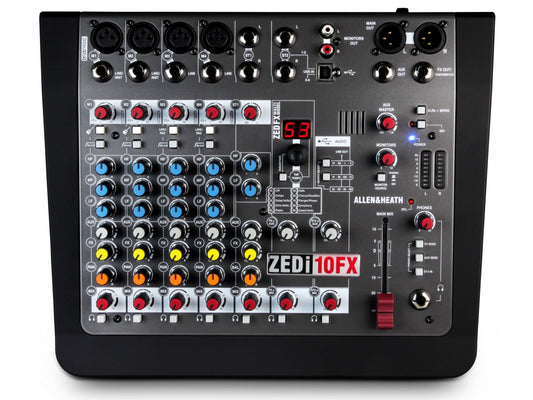 ALLEN & HEATH ZEDi-10FX - mixer analogico con effetti, USB