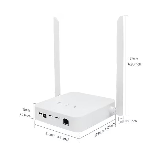 Router Wireless con doppio slot SIM 3G/4G e scheda 4G