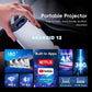 Proiettore Android 4K UHD Supportato | Full HD 1080P Nativo