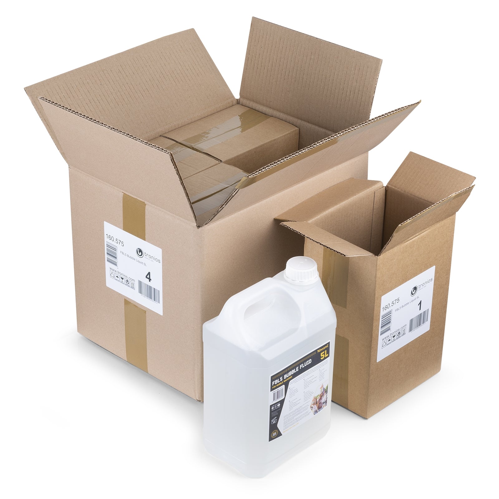 beamZ FBL5 Liquido per Bolle 5L a Base D'Acqua