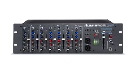 Alesis MultiMix 10 senza fili Mixer a rack a 10 canali con wireless Bluetooth