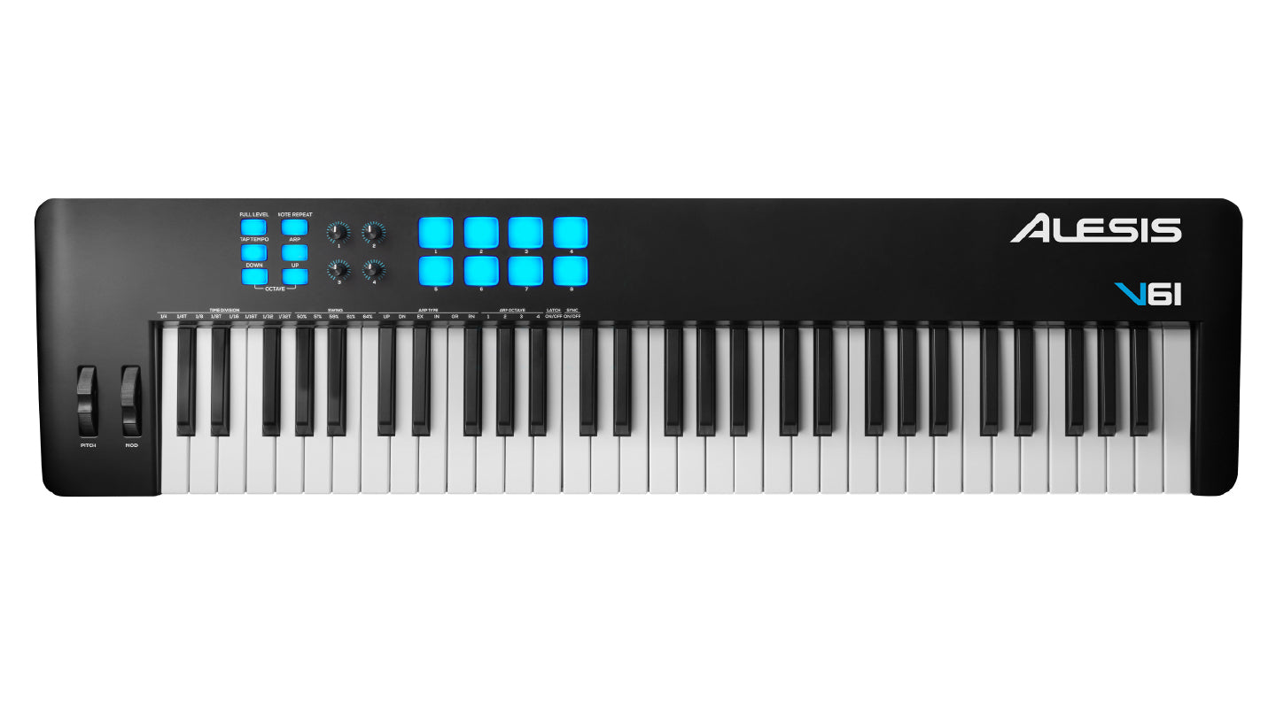 Alesis V61 MKII Controllore a tastiera USB-MIDI a 61 tasti