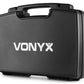 Vonyx WM82B Set UHF 2 Canali 2 Bodypack Headset Lavalier
