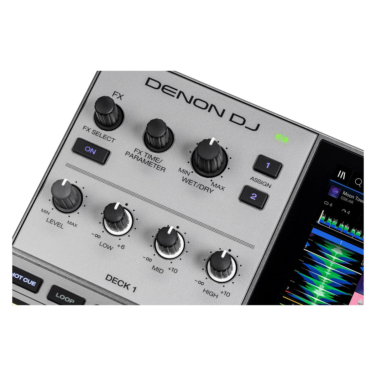 Denon DJ Prime GO+ Controller DJ Standalone Wi-Fi Argento