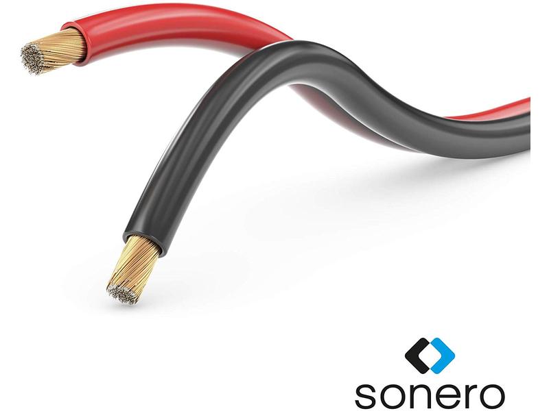 Cavo Altoparlante Sonero 4.00 mm² CCA 20m: Alta Fedeltà Audio Potente