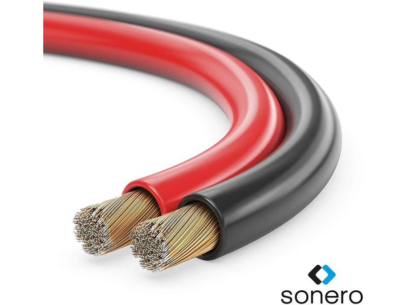 Cavo Altoparlante Sonero 4.00 mm² CCA 20m: Alta Fedeltà Audio Potente