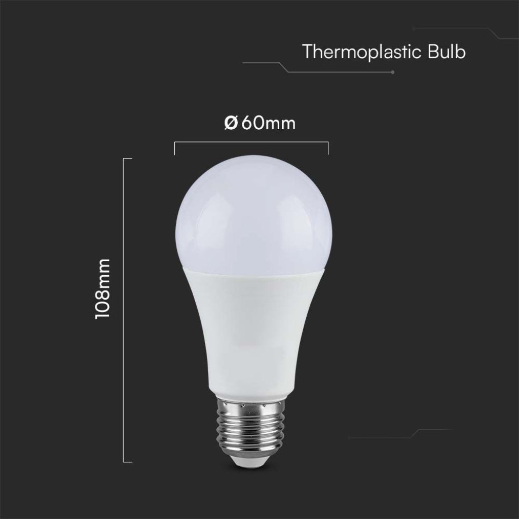 V-TAC Lampadina LED 17W 110LM/W A65 2700K