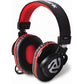 Numark HF-175 Cuffie Over-Ear Driver 40 mm, Nero/Rosso