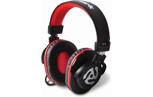 Numark HF-175 Cuffie Over-Ear Driver 40 mm, Nero/Rosso