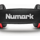 Numark HF-175 Cuffie Over-Ear Driver 40 mm, Nero/Rosso